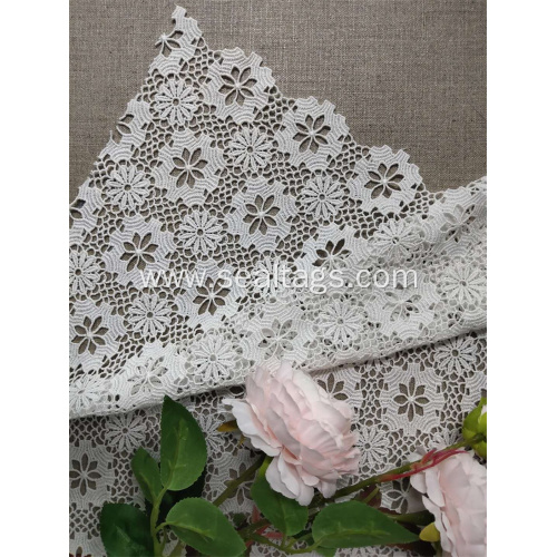 Allover Elastic Lace Fabric by The Yard